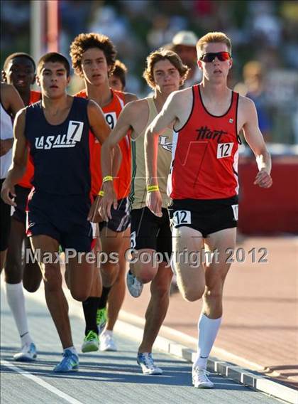Thumbnail 1 in CIF State Track & Field Championships (Boys Track Events - Finals) photogallery.