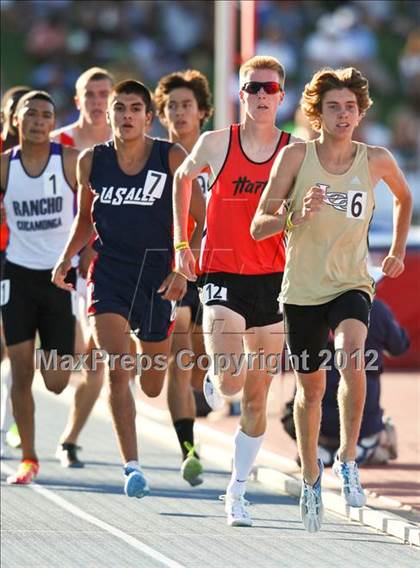 Thumbnail 3 in CIF State Track & Field Championships (Boys Track Events - Finals) photogallery.