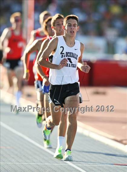 Thumbnail 1 in CIF State Track & Field Championships (Boys Track Events - Finals) photogallery.