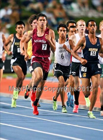 Thumbnail 3 in CIF State Track & Field Championships (Boys Track Events - Finals) photogallery.