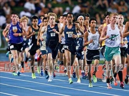Thumbnail 3 in CIF State Track & Field Championships (Boys Track Events - Finals) photogallery.