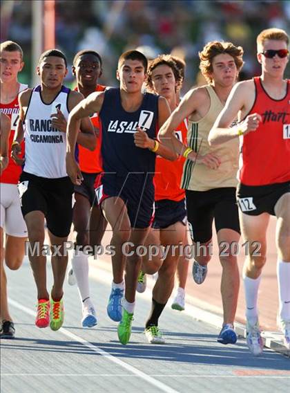 Thumbnail 2 in CIF State Track & Field Championships (Boys Track Events - Finals) photogallery.