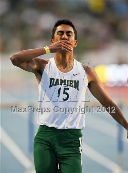 Thumbnail 3 in CIF State Track & Field Championships (Boys Track Events - Finals) photogallery.