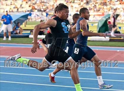 Thumbnail 1 in CIF State Track & Field Championships (Boys Track Events - Finals) photogallery.
