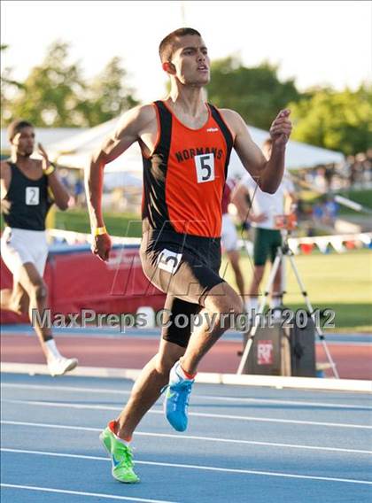 Thumbnail 3 in CIF State Track & Field Championships (Boys Track Events - Finals) photogallery.
