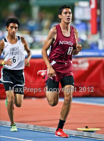 Thumbnail 3 in CIF State Track & Field Championships (Boys Track Events - Finals) photogallery.