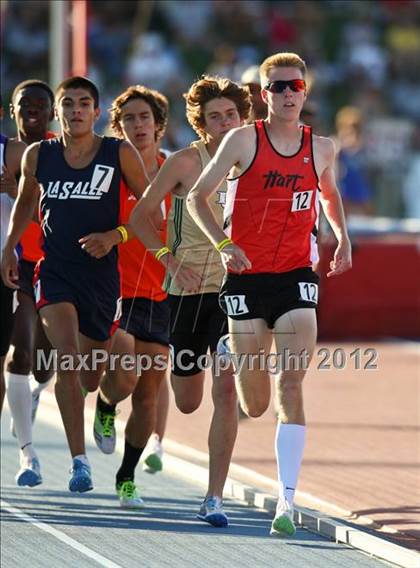 Thumbnail 3 in CIF State Track & Field Championships (Boys Track Events - Finals) photogallery.