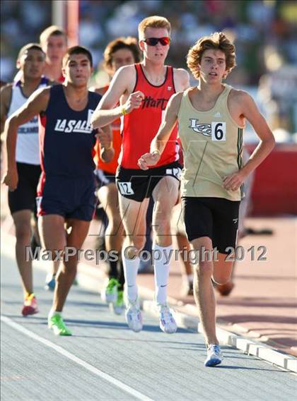 Thumbnail 1 in CIF State Track & Field Championships (Boys Track Events - Finals) photogallery.