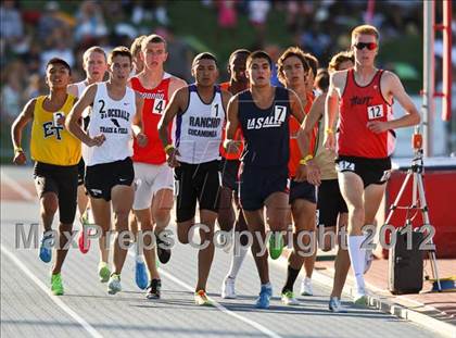 Thumbnail 1 in CIF State Track & Field Championships (Boys Track Events - Finals) photogallery.