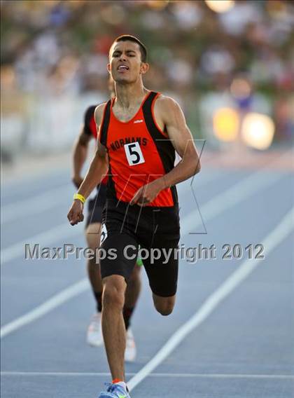 Thumbnail 1 in CIF State Track & Field Championships (Boys Track Events - Finals) photogallery.
