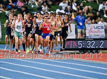 Thumbnail 1 in CIF State Track & Field Championships (Boys Track Events - Finals) photogallery.