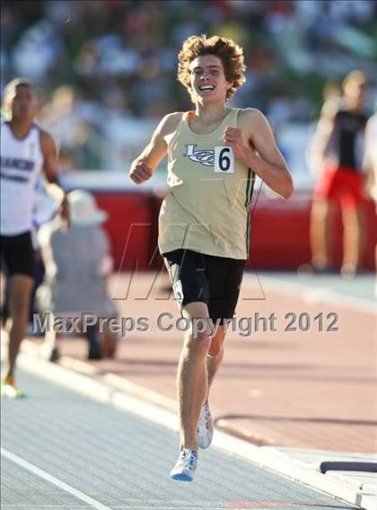 Thumbnail 3 in CIF State Track & Field Championships (Boys Track Events - Finals) photogallery.