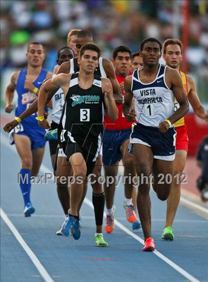 Thumbnail 3 in CIF State Track & Field Championships (Boys Track Events - Finals) photogallery.
