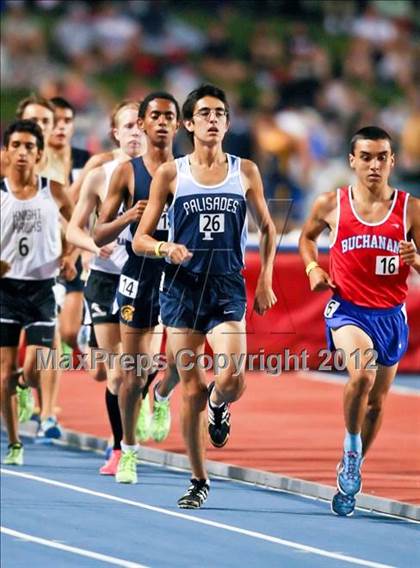 Thumbnail 1 in CIF State Track & Field Championships (Boys Track Events - Finals) photogallery.