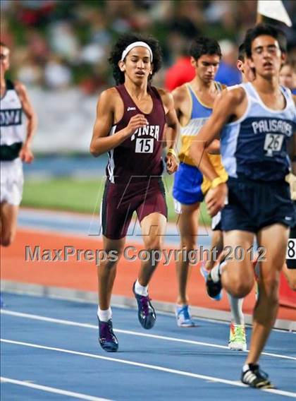 Thumbnail 3 in CIF State Track & Field Championships (Boys Track Events - Finals) photogallery.
