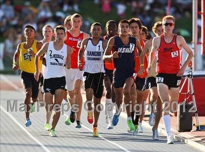 Thumbnail 2 in CIF State Track & Field Championships (Boys Track Events - Finals) photogallery.