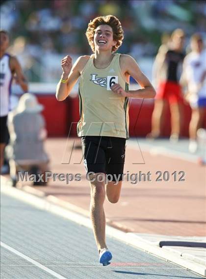Thumbnail 1 in CIF State Track & Field Championships (Boys Track Events - Finals) photogallery.
