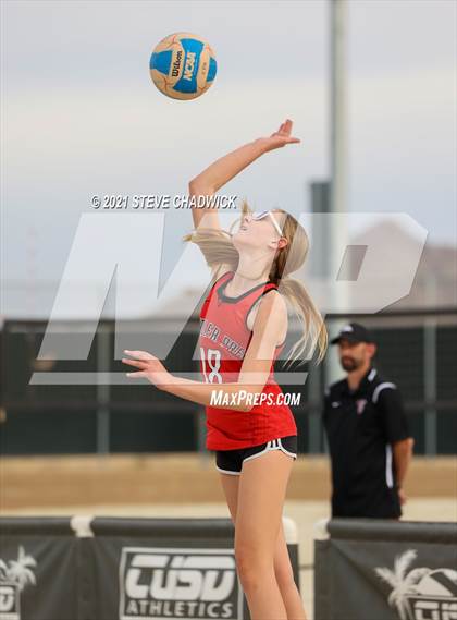 Thumbnail 2 in Chandler Prep vs Arizona College Prep @ Casteel photogallery.
