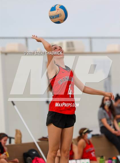 Thumbnail 2 in Chandler Prep vs Arizona College Prep @ Casteel photogallery.