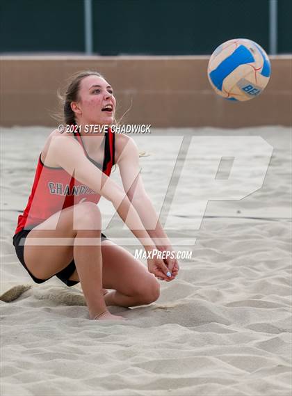 Thumbnail 2 in Chandler Prep vs Arizona College Prep @ Casteel photogallery.