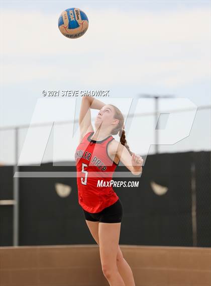 Thumbnail 1 in Chandler Prep vs Arizona College Prep @ Casteel photogallery.