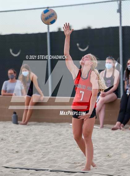 Thumbnail 1 in Chandler Prep vs Arizona College Prep @ Casteel photogallery.