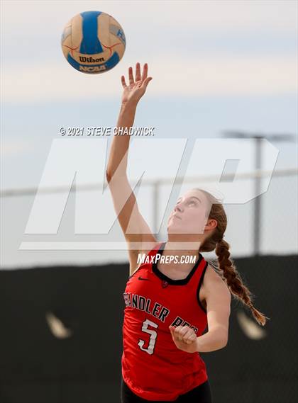 Thumbnail 1 in Chandler Prep vs Arizona College Prep @ Casteel photogallery.
