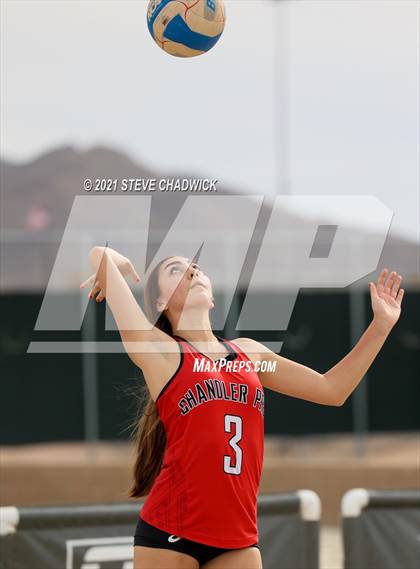 Thumbnail 1 in Chandler Prep vs Arizona College Prep @ Casteel photogallery.