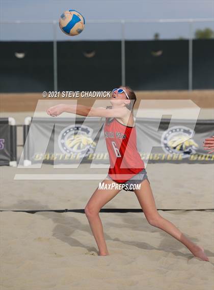Thumbnail 1 in Chandler Prep vs Arizona College Prep @ Casteel photogallery.