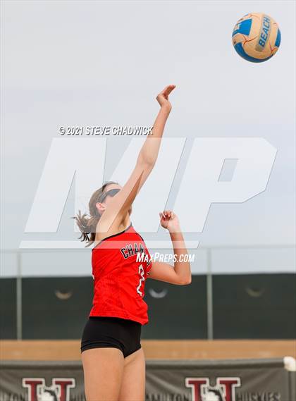 Thumbnail 2 in Chandler Prep vs Arizona College Prep @ Casteel photogallery.