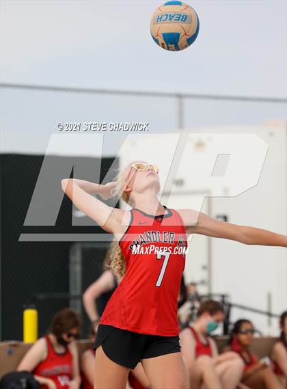 Thumbnail 3 in Chandler Prep vs Arizona College Prep @ Casteel photogallery.