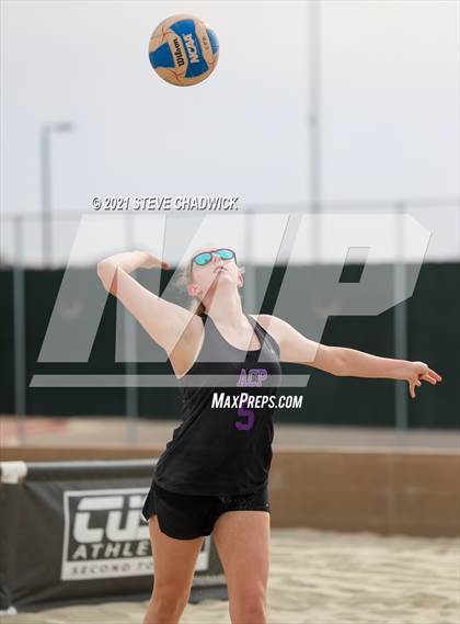 Thumbnail 2 in Chandler Prep vs Arizona College Prep @ Casteel photogallery.