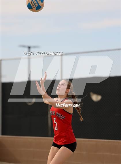Thumbnail 2 in Chandler Prep vs Arizona College Prep @ Casteel photogallery.
