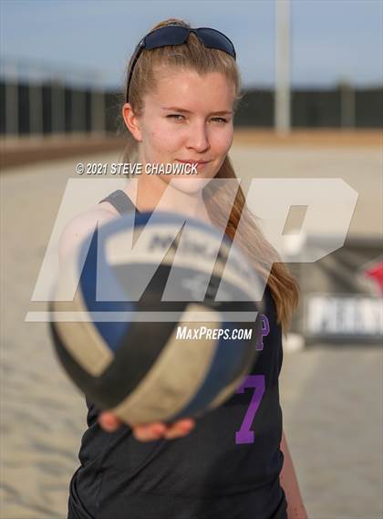 Thumbnail 2 in Chandler Prep vs Arizona College Prep @ Casteel photogallery.
