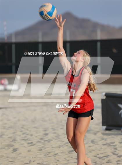 Thumbnail 2 in Chandler Prep vs Arizona College Prep @ Casteel photogallery.