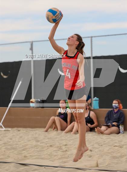Thumbnail 3 in Chandler Prep vs Arizona College Prep @ Casteel photogallery.