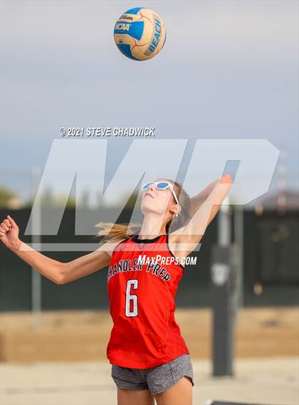 Thumbnail 3 in Chandler Prep vs Arizona College Prep @ Casteel photogallery.