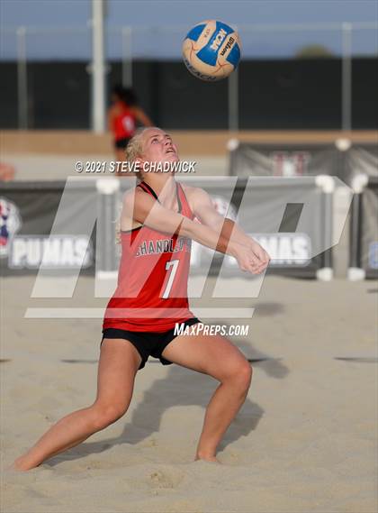 Thumbnail 2 in Chandler Prep vs Arizona College Prep @ Casteel photogallery.