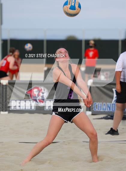 Thumbnail 2 in Chandler Prep vs Arizona College Prep @ Casteel photogallery.