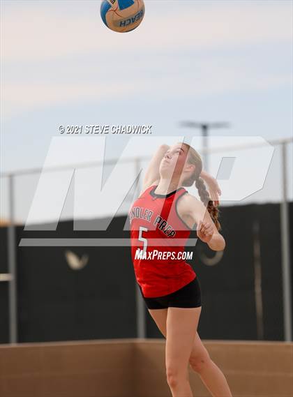 Thumbnail 3 in Chandler Prep vs Arizona College Prep @ Casteel photogallery.