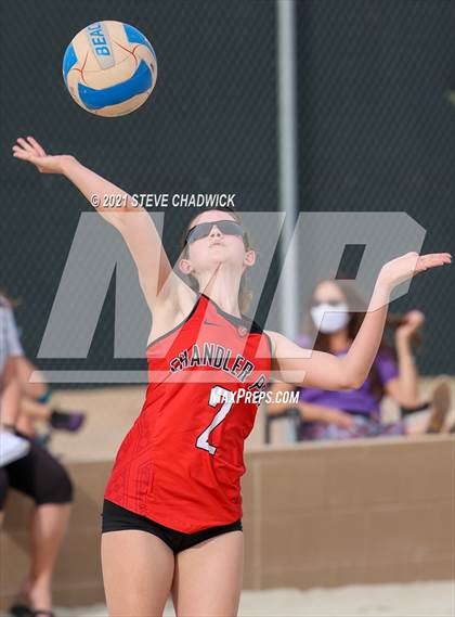 Thumbnail 3 in Chandler Prep vs Arizona College Prep @ Casteel photogallery.