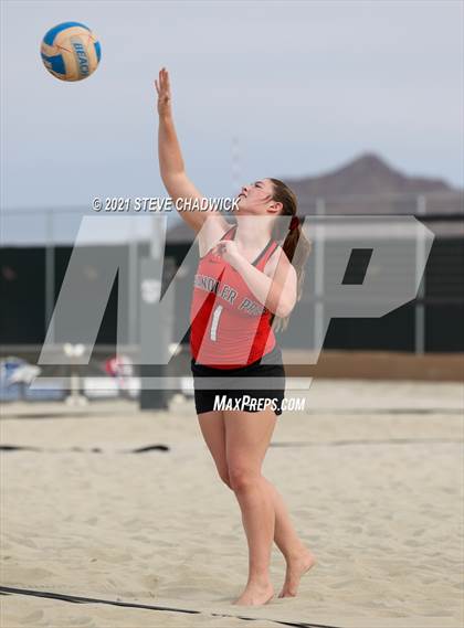 Thumbnail 3 in Chandler Prep vs Arizona College Prep @ Casteel photogallery.
