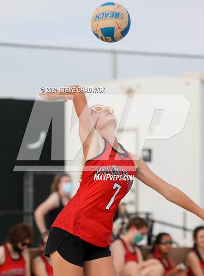 Thumbnail 1 in Chandler Prep vs Arizona College Prep @ Casteel photogallery.