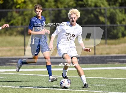 Thumbnail 2 in Delta vs. Oak Hill (IHSAA 2A Section 23 Final) photogallery.