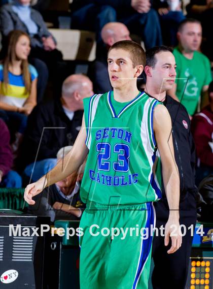 Thumbnail 3 in Hoosic Valley vs. Seton Catholic Central (NYSPHSAA Class C Regional Final) photogallery.