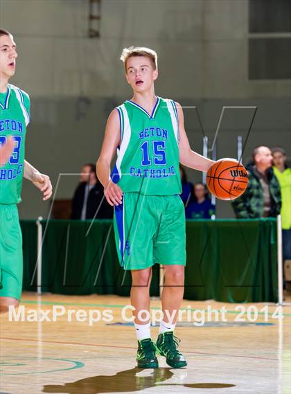 Thumbnail 1 in Hoosic Valley vs. Seton Catholic Central (NYSPHSAA Class C Regional Final) photogallery.