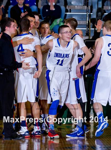 Thumbnail 1 in Hoosic Valley vs. Seton Catholic Central (NYSPHSAA Class C Regional Final) photogallery.