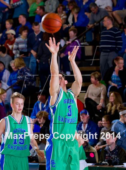 Thumbnail 3 in Hoosic Valley vs. Seton Catholic Central (NYSPHSAA Class C Regional Final) photogallery.