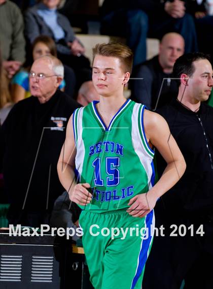 Thumbnail 1 in Hoosic Valley vs. Seton Catholic Central (NYSPHSAA Class C Regional Final) photogallery.