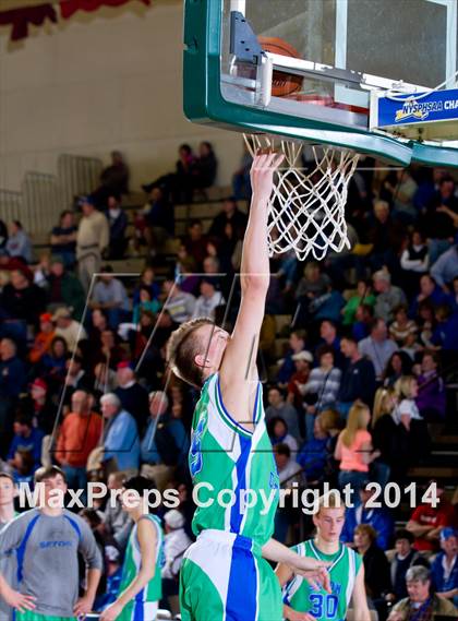 Thumbnail 2 in Hoosic Valley vs. Seton Catholic Central (NYSPHSAA Class C Regional Final) photogallery.